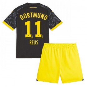 Borussia Dortmund Marco Reus #11 Borta Kläder Barn 2023-24 Kortärmad (+ Korta byxor)